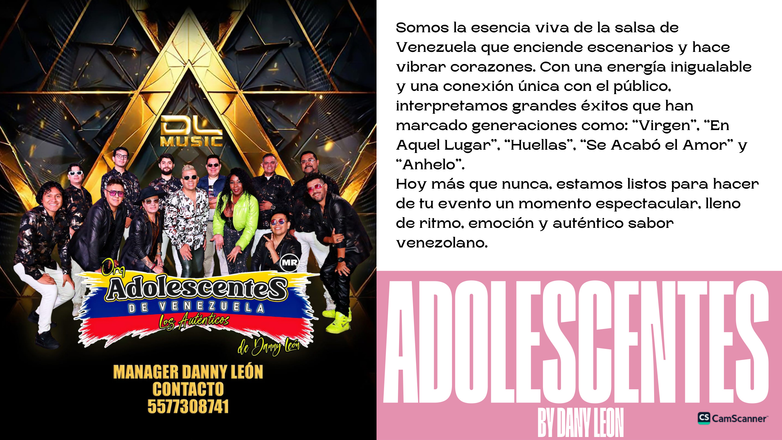 Show de salsa en escenario