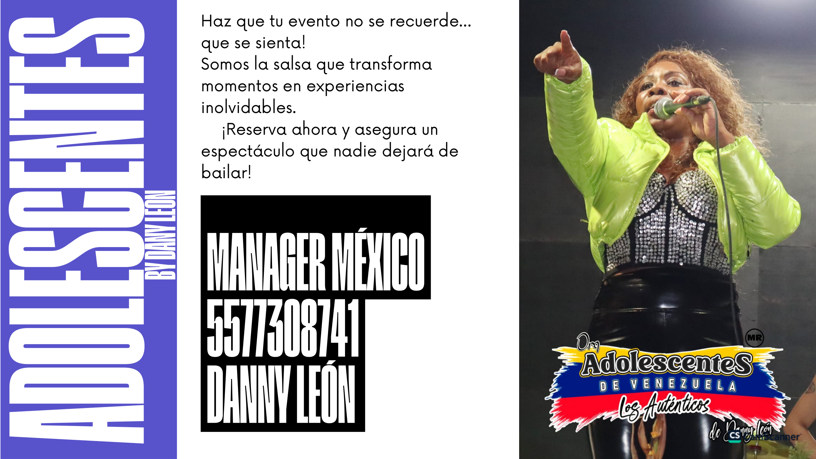 Presentación en vivo de la agrupación